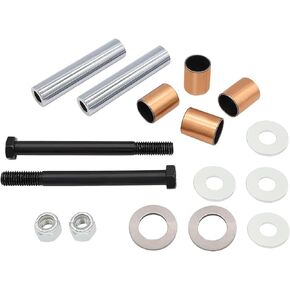 Golf Cart Spindle King Pin Tube Bushing Repair Kit with Claw Copper Sleeve, Fits EZGO DCS G&E 1994 to 2001.5,OEM#70328-G01, 70327-G01, 16623-G1