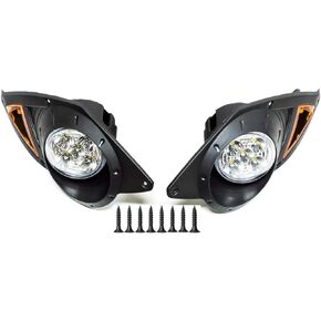 المصابيح الأمامية المتوافقة مع عربة الجولف Yamaha G29 LED تناسب Yamaha G29 Drive 2007+ LED المصباح الأمامي لعربة الجولف