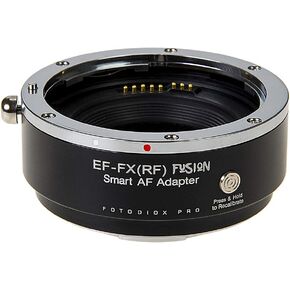 Fotodiox Pro Fusion Adapter, Smart AF Adapter - Compatible with Canon EOS (EF/EF-S) D/SLR Lenses to Fuji X-Series Mirrorless Cameras with Full Automated Functions
