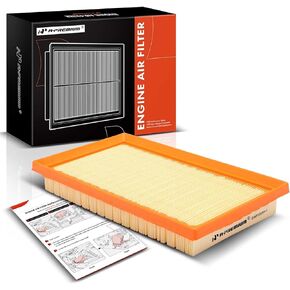 A-Premium Engine Air Filter Compatible with Toyota Camry, RAV4, RAV4 Prime, Corolla, Corolla Cross, Highlander, Sienna, Avalon, Venza, C-HR, 86 & Lexus RX350h, ES300h, NX350h, NX450h+ & Subaru BRZ