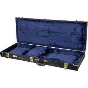 Crossrock PRS SE Hollowbody Electric Guitar Case, Rectangular, Black (CRW620PRSHBBK-R)