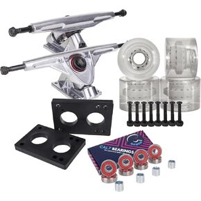 Cal 7 180mm Trucks with Wheels, Bearings, Hardware