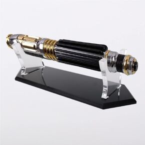 WANLIAN Lightsaber Stand Lightsaber Display Stand Acrylic Desktop Lightsaber Stand Display Sword Stand for Lightsaber Display (black)