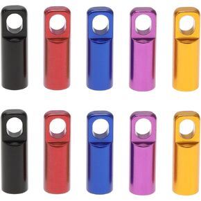 SING F LTD 10PCS Presta Valve Caps with Valve Core Removing Function for Mountain Bike Road Bike Aluminum Alloy Tire French Style Valve Cap Dust Cover 2PCS Each Colour
