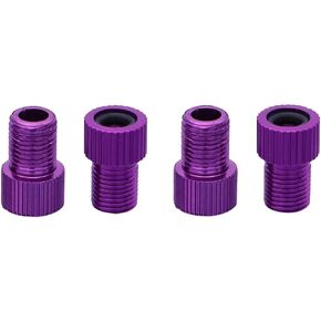 Bikes Bikes Schrader Valve Adapter Convert to Schrader French/UK to USBicycle Bike Tube Pump Air Compressor Tools (Red) Schrader Valve Pump Adapter Bike Tire Adapter