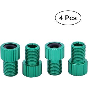 Bikes Bikes Schrader Valve Adapter Convert to Schrader French/UK to USBicycle Bike Tube Pump Air Compressor Tools (Red) Schrader Valve Pump Adapter Bike Tire Adapter