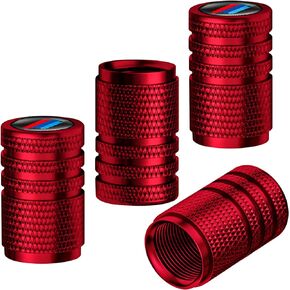 Tire Valve Stem Cover, Metal Car Wheel Valve Stem Caps for X1 X3 M3 M5 X1 X5 X6 Z4 3 5 7 Series, Car Decoration Accessories