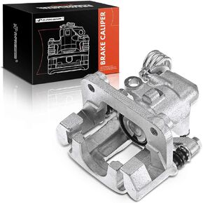 A-Premium Disc Brake Caliper Assembly with Bracket Compatible with Select Ford Models - For Mustang 1999-2004 3.8L, For Mustang 2004 3.9L, For Mustang 1999-2003 4.6L, Base - Rear Left Driver Side