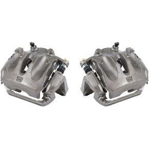 Callahan OE Semi-Loaded Front Brake Calipers Set [For 2003 2004 2005 2006 2007 2008 2009 2010 2011 Nissan Murano]