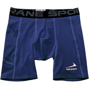 Men's Performance Compression Shorts Athletic Running Tight with Pockets