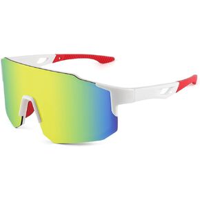 Karsaer Vision نظارات شمسية رياضية للبيسبول للرجال والنساء، نظارات لركوب الدراجات الجبلية والجري والصيد والبيسبول والتزلج in Kuwait