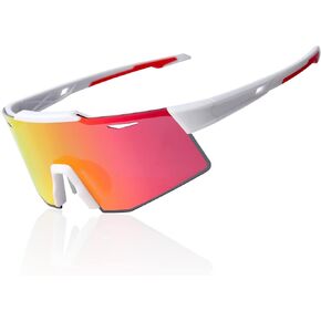 EXP VISION Polarized Cycling Glasses, UV 400 Sports Sunglasses Biking Goggles Running Hiking Golf Fishing Driving