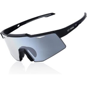 نظارات EXP VISION المستقطبة لركوب الدراجات، نظارات شمسية رياضية UV 400 لركوب الدراجات والجري والمشي لمسافات طويلة وصيد الأسماك والقيادة