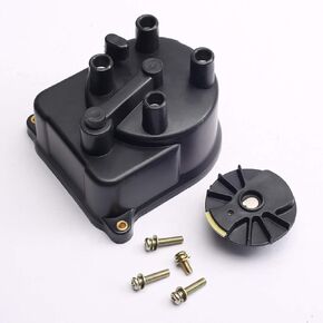 30102-P54-006 Automotive Distributor Cap and Distributor Rotor Ignition Kit Replacement for EL Integra Civic CR-V 30102P54006