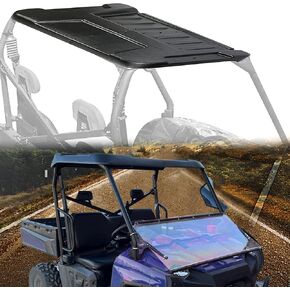 ECOTRIC Hard Top Roof Compatible with 2016-2020 Polaris Ranger 570 & 2009-2014 Polaris Ranger 800 & 2009-2010 Polaris Ranger 500 & 2011-2014 Polaris Ranger Diesel