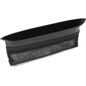RT-TCZ for Wrangler JK Grab Tray Passenger Storage Tray with Net, Co Pilot Organizer Grab Handle Storage for Jeep Wrangler JK JKU 2011-2017 Black