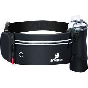 Fanny Pack for Men, Running Fanny Pack with Water Bottle Holder, Slim Running Belt Bag for Women, Adjustable Waterproof Fanny Pack for Running, Hiking, GYM, Traveling (Silver Grey) in Saudi Arabia