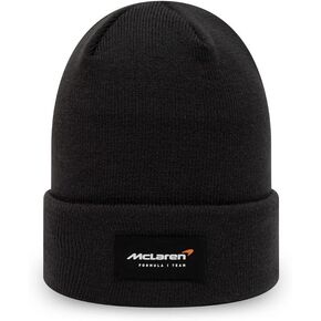 McLaren F1 New Era Essential Cuff Beanie (Black)