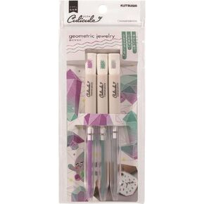 Kutsuwa HiLINE DE002MU Colored Pencils, Clickle, Retractable Type, Enchanting