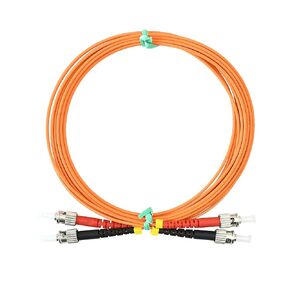1M - 4Pack LC to LC Fiber Optic Patch Cable Multimode OM4 Duplex 50/125µm Optical Patch Cord 40G/100G Fiber Optic Cable LC-LC 1 Meter (3.2ft) Pack of 4
