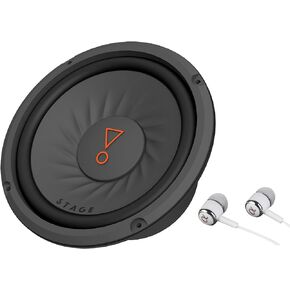 JBL Stage 810 800W Max 8 "Stage Series Single 4 أوم مضخم صوت للسيارة مزود بسماعات أذن Alphasonik in Kuwait