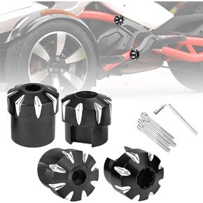 SREAK Aluminum CNC Frame Caps Replace The Stock Frame Caps For Cam-Am SPYDER F3-S SPYDER F3-T SPYDER F3 LIMITED SPECIAL SERIES 2010-2023