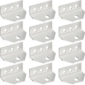 Boat Trailer Bunk Brackets Boat Trailer Angle Top Metal Angle Swivel Top Small Boat Trailer Bunk Brackets Trailer Bolster Bracket Hardware Parts Accessories, Silver
