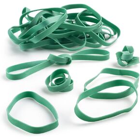 Rubber Bands - #64 Size - Green Rubberbands - 1LB/250 Count