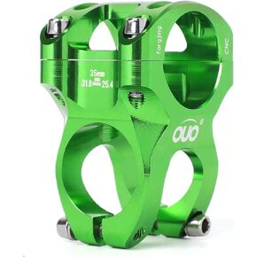 Bicycle Handlebar Stems 35MM Aluminum Alloy CNC Ultra Light Hollow Short Handlebar Riser for Most Bicycle, Road Bike, MTB, BMX, Fixie Gear, Cycling