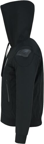 PROFIRST Motorcycle Hoodie CE Armored Motorbike softshell Hoodie Protective Zip up Jacket Lined For all weather in Kuwait
