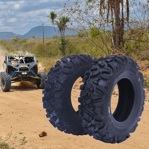 إطارات ATV/UTV Trail 29x9-14-6PR، مجموعة من إطارين رياضيين Knobby، بدون أنبوب، AT29x9-14-6PR TL VICTORY، إطارات لجميع التضاريس in Kuwait