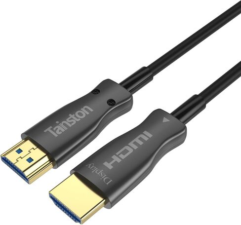 كابل الألياف HDMI بطول 30 قدمًا (قدم) يدعم كابل الألياف الضوئية HDMI سرعة عالية 18 جيجابت في الثانية 4K عند 60 هرتز، HDR، Dolby Vision، HDCP2.2، ARC، أخذ عينات فرعية ثلاثية الأبعاد 4:4:4/4:2:2/4:2:0 in Kuwait