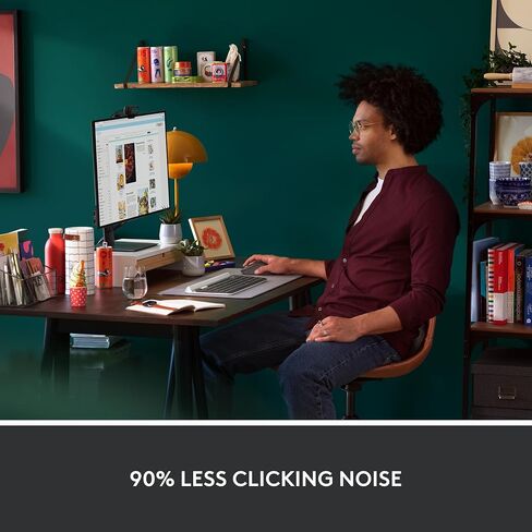 ماوس لاسلكي Logitech Signature M550 - للأيدي الصغيرة والمتوسطة الحجم، بطارية لمدة عامين، نقرات صامتة، أزرار جانبية قابلة للتخصيص، بلوتوث، توافق متعدد الأجهزة - وردي in Saudi Arabia