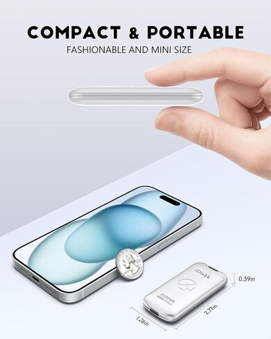 iDiskk 【Plug-Play 2TB HIgh Speed 2000MB/s External SSD |Pocket-Sized | USB 3.2 Gen 2x2 | External Solid State Drive | Photo Stick Compatible with Xbox,PS4,iPad,PC&Mac,PC,Android Phones,Cameras in Saudi Arabia