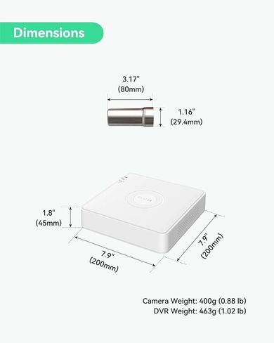 LINOVISION Sensor Unit for HDMI Underwater Camera KIT, HD Camera with Wide View Angle and Brightness Adjustable LED, Live Display on TV Monitor, Remote Network Access, for KOI Pond, Aquarium in Saudi Arabia