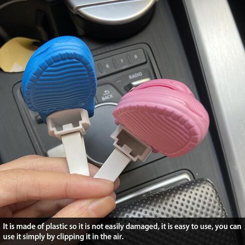zipelo 4pcs Shoe Shape Car Air Vent Clips, Plastic Automotive Air Outlet Charm Clip Conditioning, Funny Car Decoration Interior Accessories for Women Men, Creative Decor for Home Office (Black) in Saudi Arabia