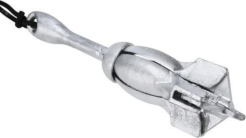 مرساة قوارب الكاياك البحرية، مجموعة مرساة كاياك 3.3 رطل، مجموعة مرساة عنب قابلة للطي مع حبل 40 قدم، ملحقات مرساة بحرية لزوارق الكاياك والزوارق وألواح التجديف in Kuwait