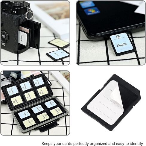 120 Count Memory Card Labels for SD & CFexpress Type-B Card in Kuwait
