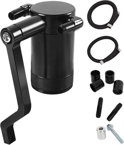 علبة التقاط زيت البليت سعة 6.4 لتر من BELEY - علبة التقاط الزيت بتقنية Z-Bracket Scat Pack المتوافقة مع دودج تشارجر / تشالنجر / كرايسلر - أسود in Kuwait