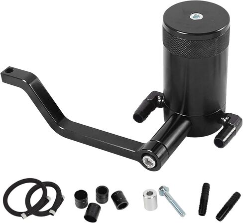 علبة التقاط زيت البليت سعة 6.4 لتر من BELEY - علبة التقاط الزيت بتقنية Z-Bracket Scat Pack المتوافقة مع دودج تشارجر / تشالنجر / كرايسلر - أسود in Kuwait