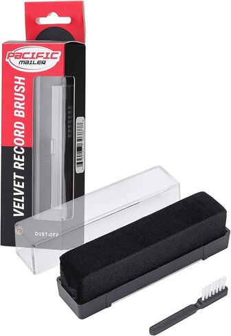 فرشاة تنظيف مخملية من الفينيل، منفضة غبار، فرشاة إبرة لإزالة الغبار والجسيمات الساكنة in Kuwait