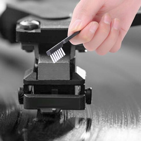 فرشاة تنظيف مخملية من الفينيل، منفضة غبار، فرشاة إبرة لإزالة الغبار والجسيمات الساكنة in Kuwait