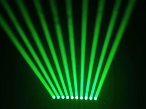 ضوء المسرح، شريط إضاءة متحرك DIVAGO 10x40W RGBW 4in1 لغسالة الحائط DMX512 بكسل فائق السطوع يتم التحكم فيه بالصوت للحفلات، والعرض، والحدث، والزفاف، والمسرح، وما إلى ذلك (قطعة واحدة) in Saudi Arabia