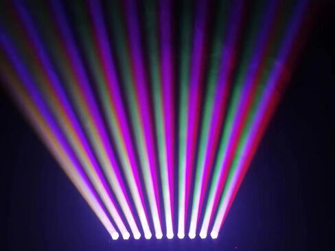 ضوء المسرح، شريط إضاءة متحرك DIVAGO 10x40W RGBW 4in1 لغسالة الحائط DMX512 بكسل فائق السطوع يتم التحكم فيه بالصوت للحفلات، والعرض، والحدث، والزفاف، والمسرح، وما إلى ذلك (قطعة واحدة) in Saudi Arabia