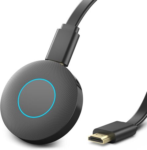 Wireless HDMI Display Dongle Adapter, TV Adapter Used for Streaming Video/Audio from Laptop, PC, Smartphone to HDTV/Projector, No Setup,No Need APP, Support Android, iOS, Windows and MacOS in Saudi Arabia