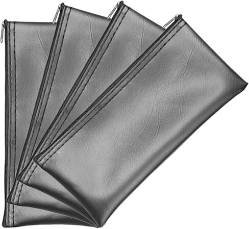Vaguelly Microphone Case 20 Pcs Microphone Storage Bag Mic Carrying Bag Small s Leather Mic Pouch Zipper Microphone Pouch Microphone Carrying Bag Drawstring Zipper Bag Travel in Saudi Arabia