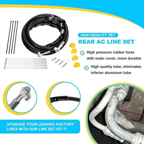 FE37190 Rear AC Line Set Replacement for 2011-2016 Ford Explorer, 2013-2019 Flex and MKT in Saudi Arabia