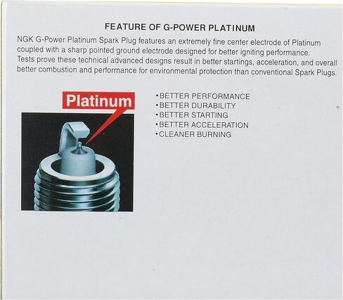 NGK (7082) BPR5EGP G-Power Spark Plug، حزمة من 1 in Saudi Arabia