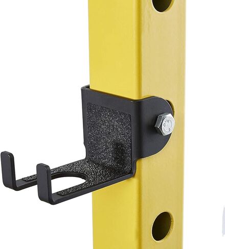 HULKFIT Pro Series 2.35" x 2.35" Power Cage Squat Rack with Attachments and Accessories for Home and Garage Gym Exercise Equipment in Kuwait