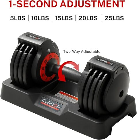 مجموعة دمبل كاملة من الحديد الزهر 5 في 1 قابلة للتعديل سريعًا، تدريب قوة الوزن المنزلي، مجموعة 25 رطل، مجموعة 55 رطل in Kuwait